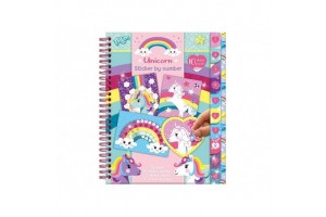 Matricázz számok szerint - unikornis készlet