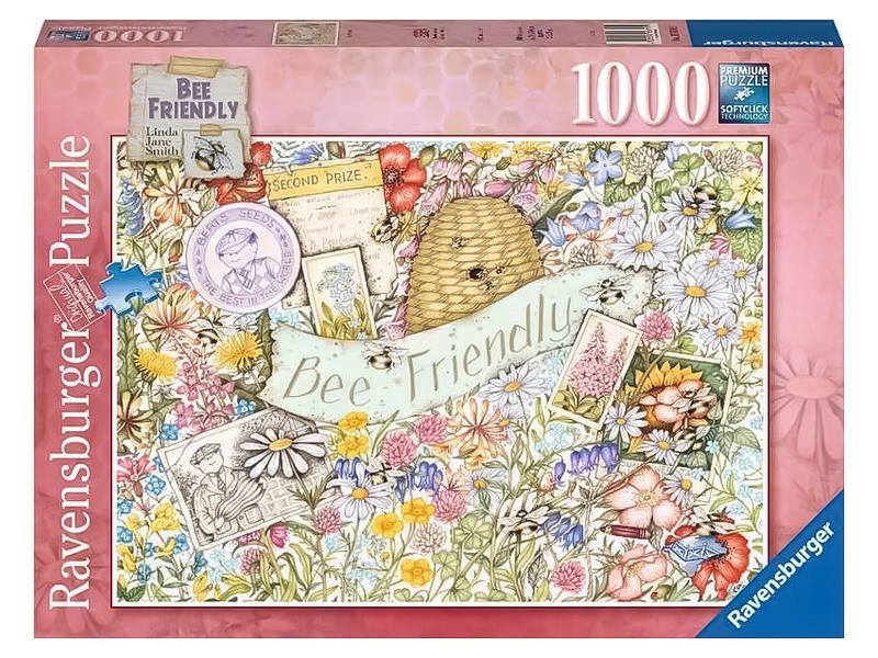 Puzzle 1000 db - Méhecskék doboz