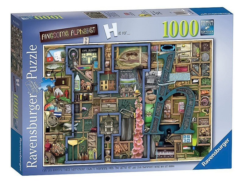 Puzzle 1000 db - Csodálatos ABC H kép