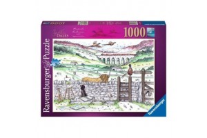 Puzzle 1000 db - Yorkshire tájkép