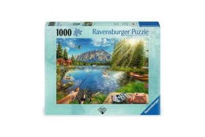 Puzzle 1000 db – Élet a tónál (kirakó kép)