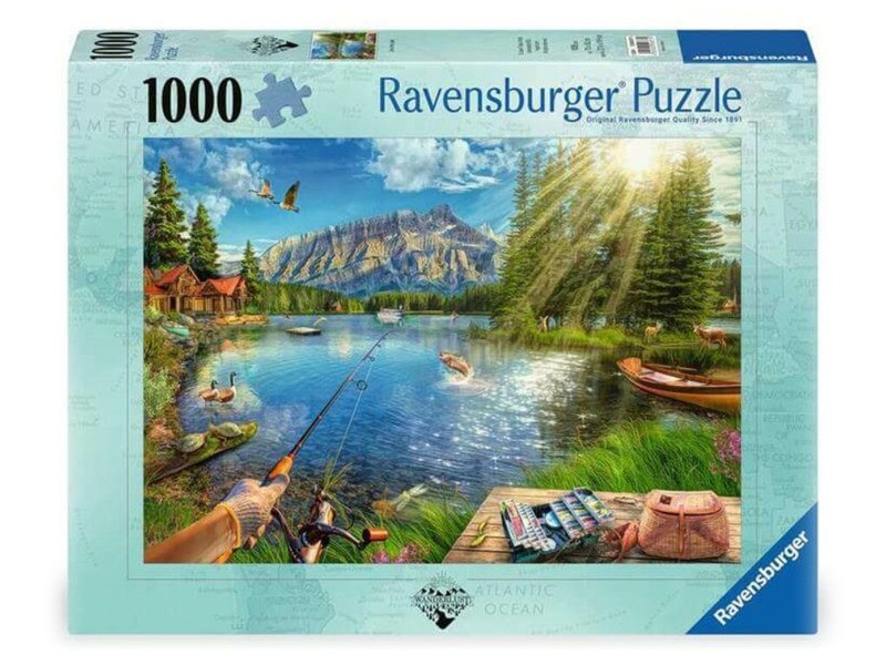 Puzzle 1000 db – Élet a tónál (kirakó kép)