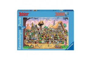 Asterix 3000 db puzzle – doboz és részlet