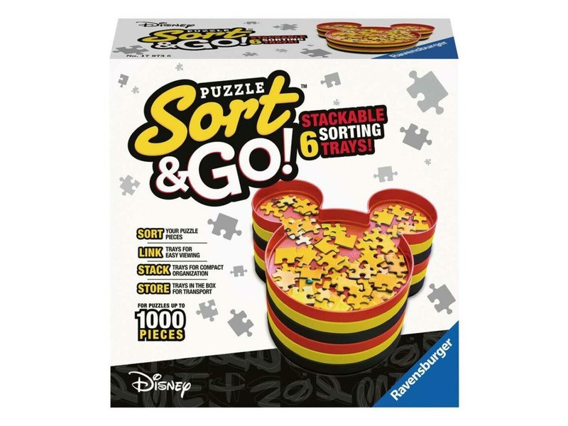 Mickey fej formájú puzzle rendszerező