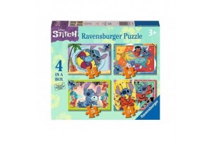 Puzzle 4 az 1-ben - Stitch