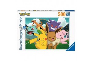 Puzzle 500 db – Pokémon az arénában