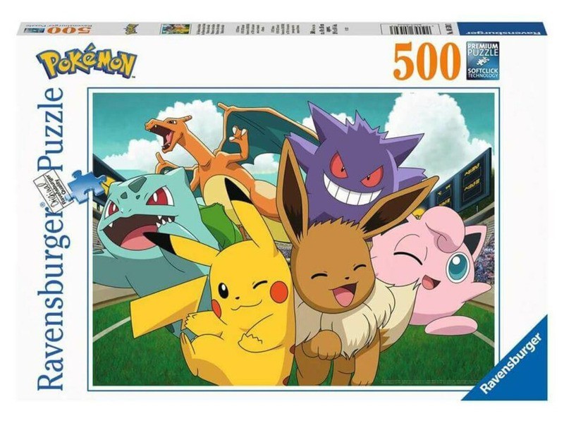 Puzzle 500 db – Pokémon az arénában