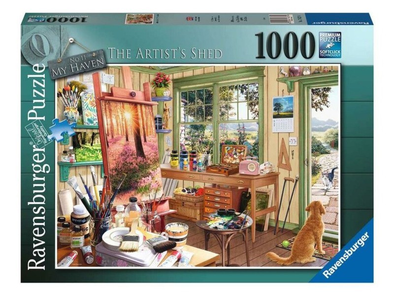 Puzzle 1000 db - A művész szekrénye