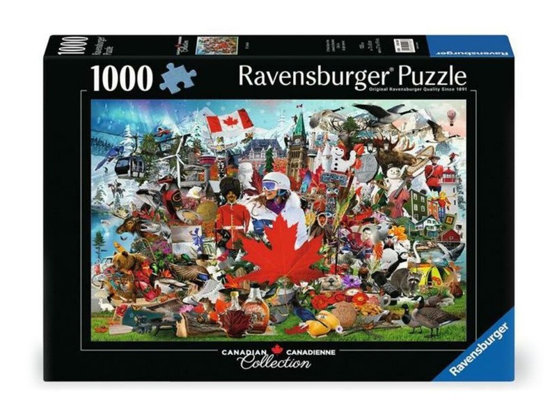 Kanada 1000 db puzzle – részletgazdag kép
