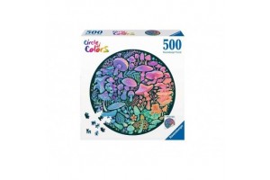 Puzzle 500 db kör - Gombák kép