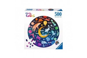 Puzzle 500 db kör - Álmok mintázat, színes kép