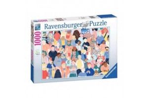 Puzzle 1000 db - Emberek, részletgazdag kép
