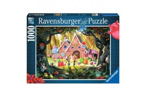 Puzzle 1000 db - Jancsi és Juliska illusztráció