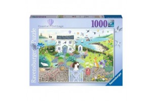 Puzzle 1000 db - Parti házikó kép