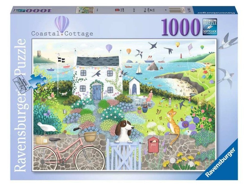 Puzzle 1000 db - Parti házikó kép