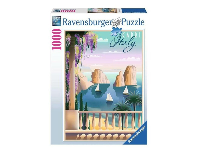 Puzzle 1000 db – Capri képeslap