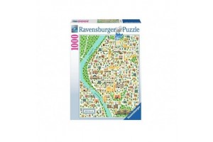 Sevilla térkép — 1000 db-os puzzle részlet