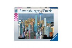Puzzle 1000 db - New York látkép