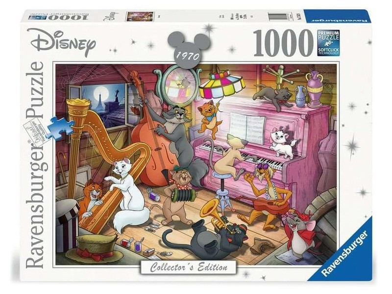 Macskarisztrokaták puzzle - 1000 db