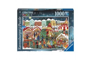 Puzzle 1000 db – Karácsonyi piac