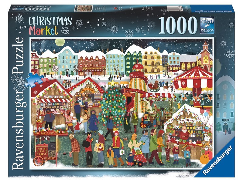 Puzzle 1000 db – Karácsonyi piac