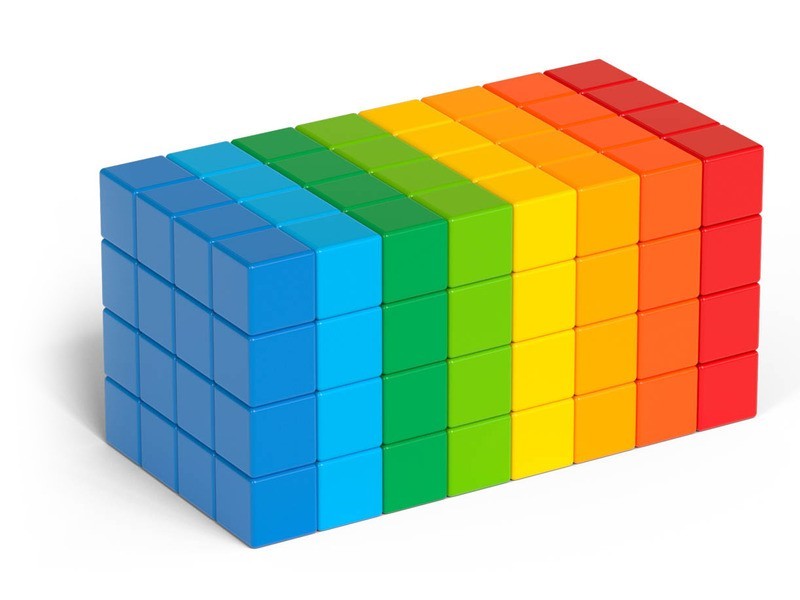 Geomag Magicube Recycled 128 db mágneses kocka készlet