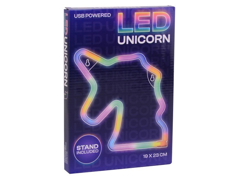 Unikornis éjjeli LED lámpa