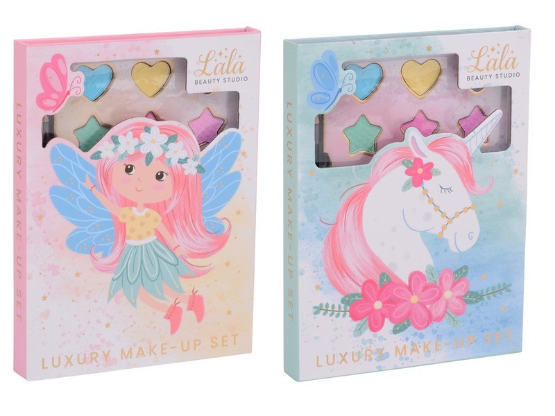 Lala sminkszett könyv – paletta és ecsetek