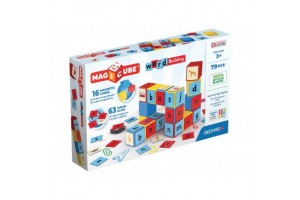 Geomag Magicube Word Building 79 db - újrahasznosított kapcsok