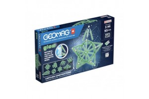 Geomag Glow Recycled 93 db - mágneses építőkészlet