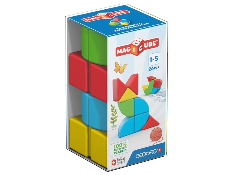 Geomag Magicube Recycled Crystal - 24 db