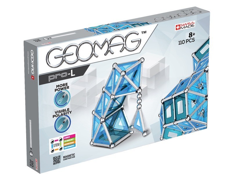 Geomag Pro-L Panels 110 db - mágneses építő készlet