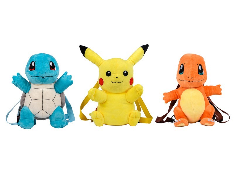 Pokémon plüss hátizsák – 3 modell