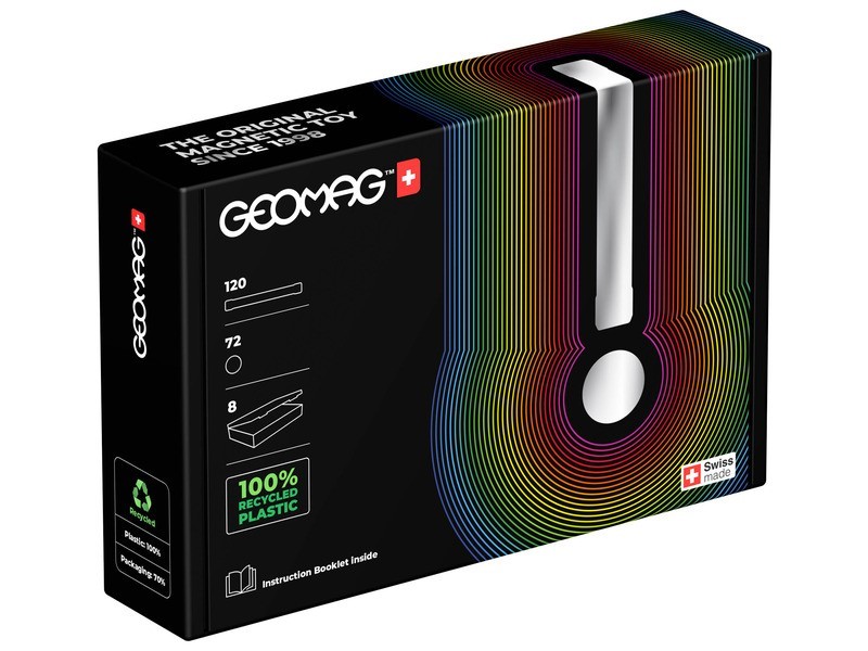 Geomag Compact Recycled Glow Masterbox (192 db)