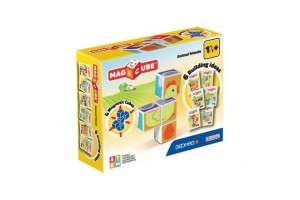 Geomag Magicube Printed Állatok - 7 db mágneses kocka