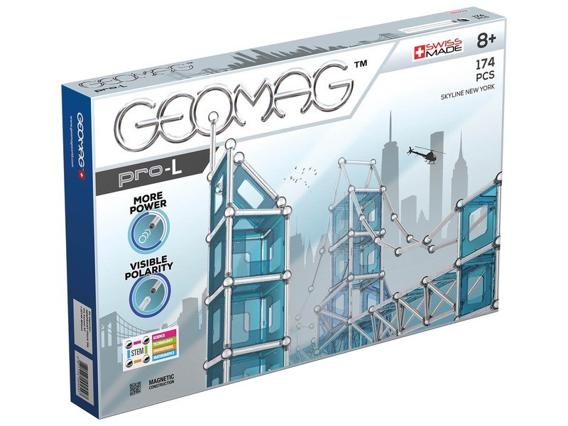 Geomag Pro-L Skyline NY – 174 db építőjáték