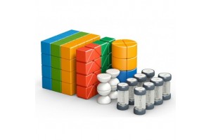 Geomag Magicube Recycled 128 db – mágneses kockák