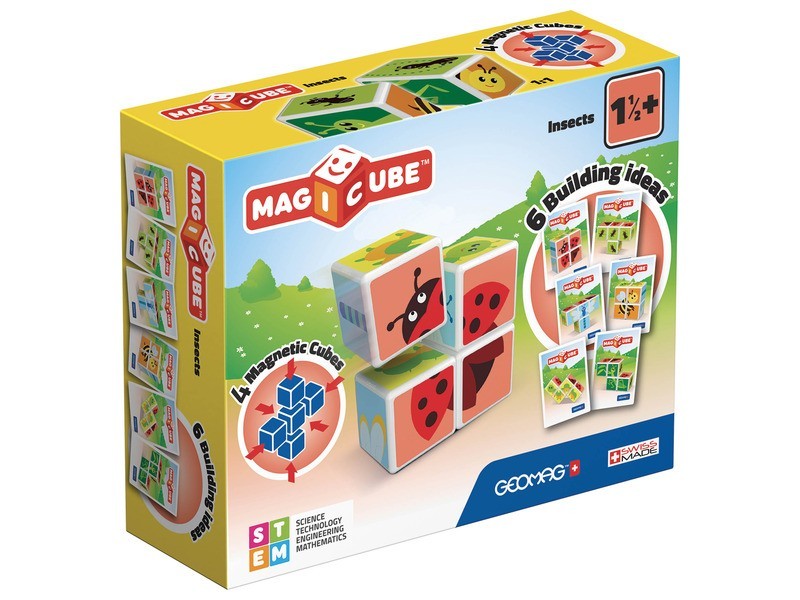 Geomag Magicube Rovarok 7 db