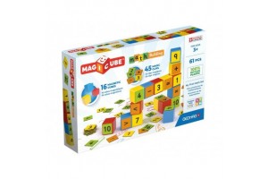 Geomag Magicube Math 61 db – újrahasznosított csatlakozók