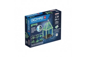 Geomag Glow Recycled 25 db – világító mágneskészlet