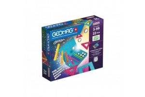 Geomag Glitter Panels – 22 db csillogó panelek (újrahasznosított)