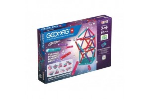 Geomag Glitter Recycled - 60 db, mágneses építőjáték