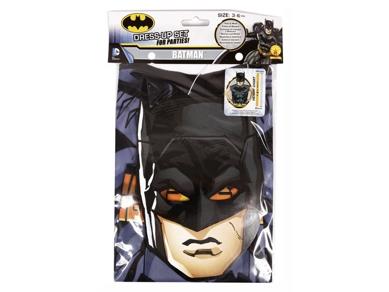 Szuperhős jelmez és álarc 3-6 éveseknek - többféle