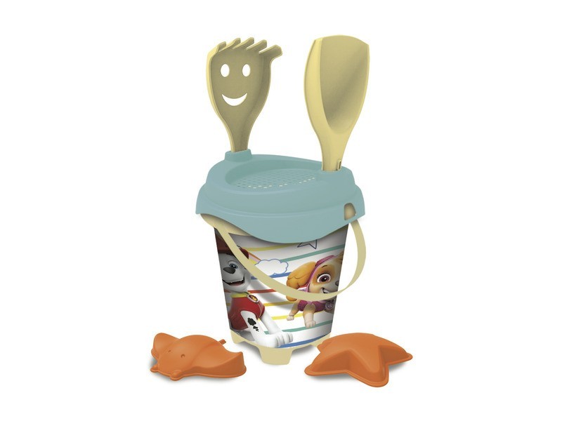 Homokozó készlet - Mancs őrjárat: vödör, lapát, formák