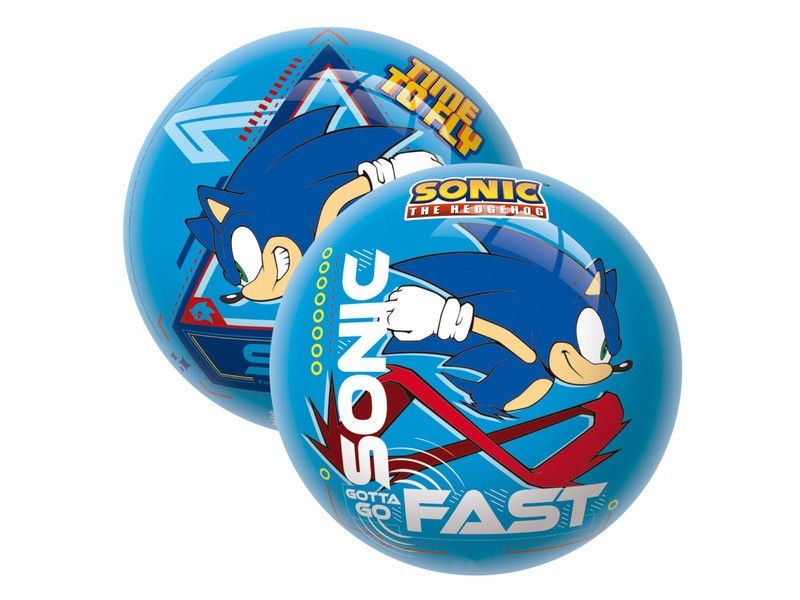 Sonic mintás 23 cm labda