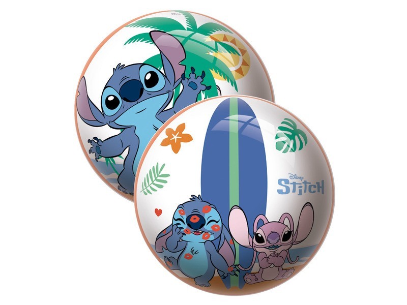Stitch mintás, 23 cm labda