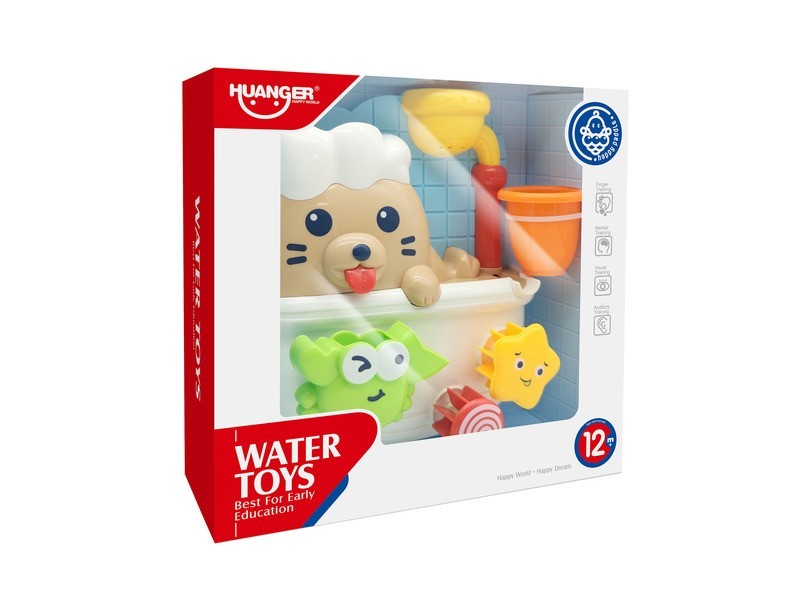 Kádas fürdőjáték – színes vízi játék