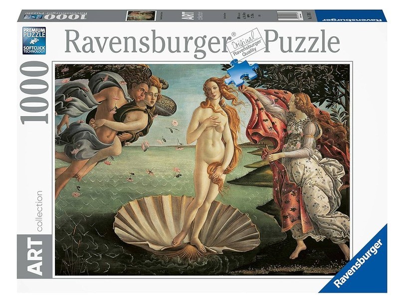 Botticelli: Vénusz születése – 1000 db puzzle