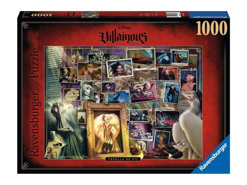 Ravensburger 1000 db puzzle – Szörnyella motívum