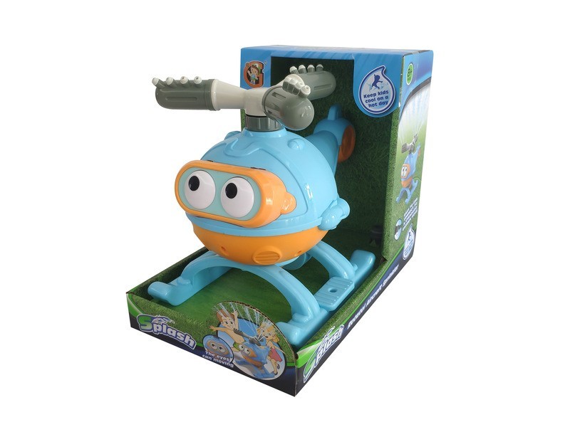 Spriccelő helikopter — gyerek vízi játék